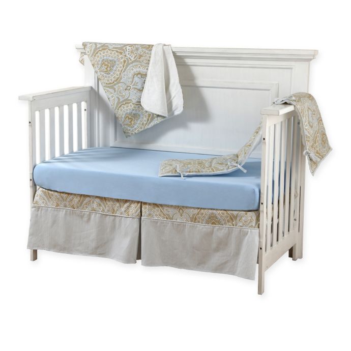 Pali Regale 4 Piece Crib Bedding Set In Blue Bed Bath Beyond