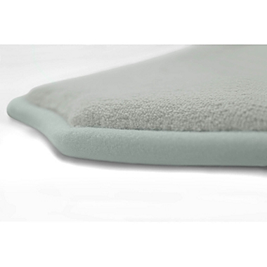 Bounce Comfort Gertie Memory Foam 2-Piece Bath Mat Set in Light Grey. View a larger version of this product image.