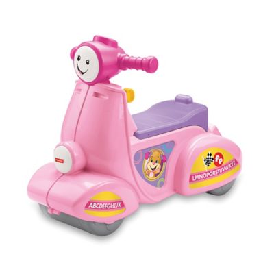 fisher price laugh and learn smart stages scooter