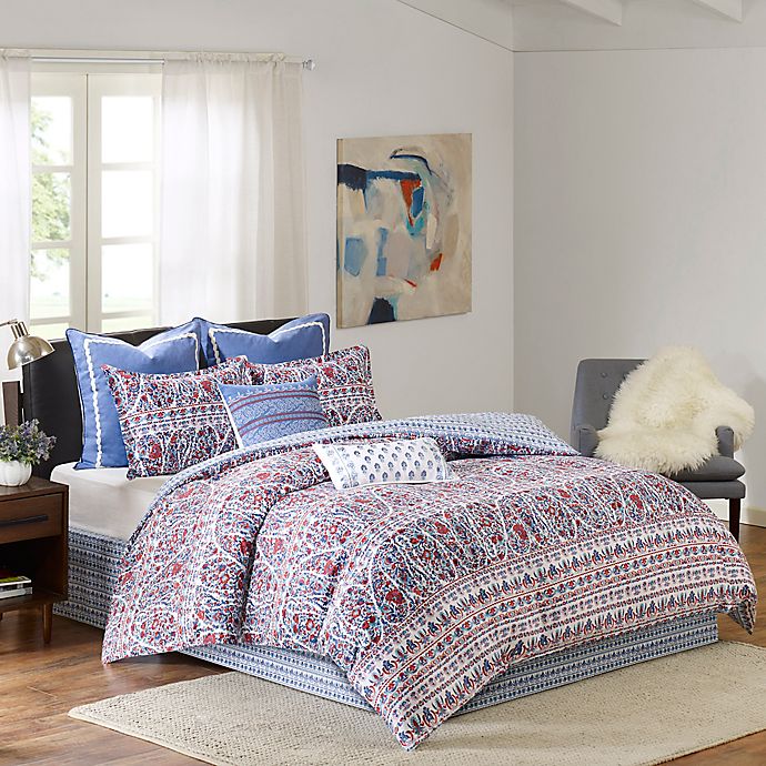 red white and blue comforters and bedspreads