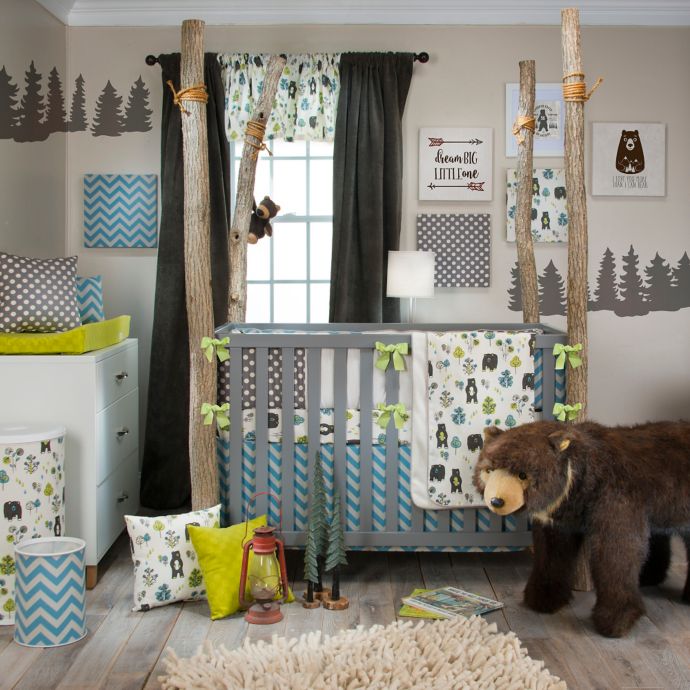 Glenna Jean North Country 4-Piece Crib Bedding Set | Bed ...