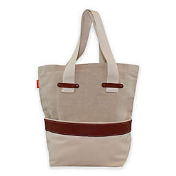 CB Station Jute and Canvas Tote