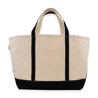 CB Station Large Boat Tote in Black. View a larger version of this product image.