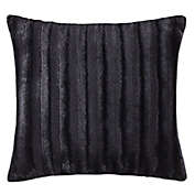 Madison Park Duke 20-Inch Square Throw Pillow in Black