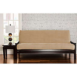 SIScovers® Padma Loveseat Futon Slipcover in Parchment