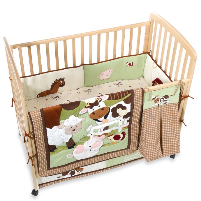 Farm Babies 5 Piece Crib Bedding Set Buybuy Baby