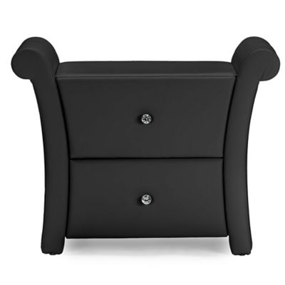 baxton studio swanson nightstand