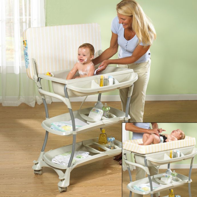 Primo Euro Spa Baby Bath Tub And Changing Table Bed Bath And Beyond Canada