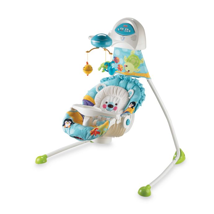 Fisher Price Precious Planet Open Top Baby Cradle Swing