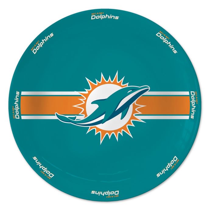 NFL Miami Dolphins 11-Inch Serving Plate | Bed Bath & Beyond