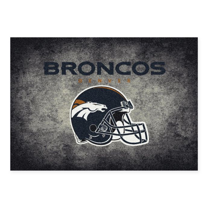 Milliken NFL Denver Broncos 3foot 10Inch x 5Foot 4Inch Area Rug