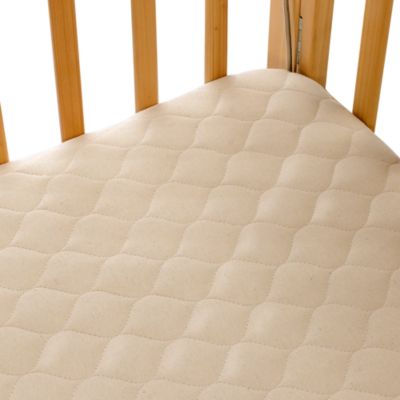 organic mini crib mattress pad