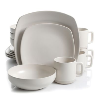 square dinnerware