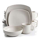 Alternate image 0 for Artisanal Kitchen Supply&reg; Edge 16-Piece Square Dinnerware Set in Linen