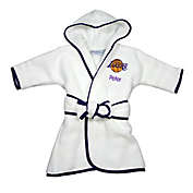 Designs by Chad and Jake NBA Los Angeles Lakers Personalized Hooded Robe in White