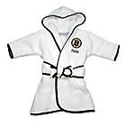 Alternate image 0 for Designs by Chad and Jake NHL Boston Bruins Personalized Hooded Robe in White