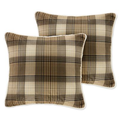 plaid throw