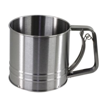 SALT™ 3-Cup Stainless Steel Flour Sifter