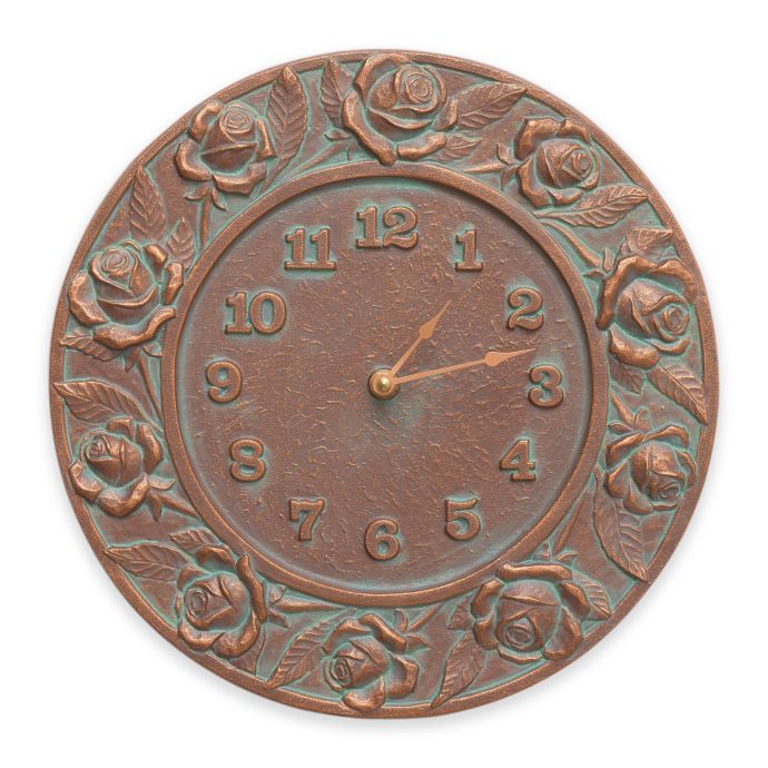 Whitehall Products Rose Clock Bed Bath & Beyond