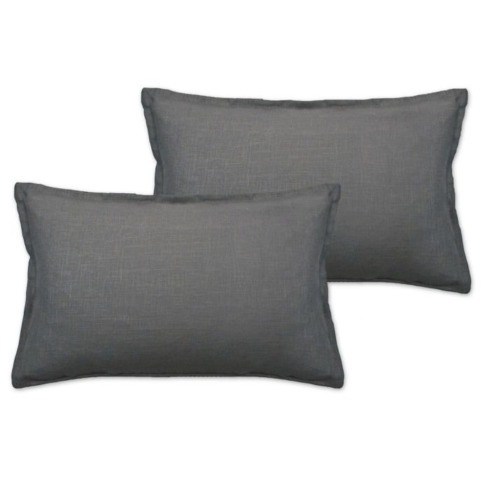 Sherry Kline Hamilton Oblong Throw Pillows Set Of 2 Bed Bath