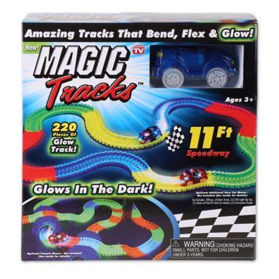 glow in the dark track with light up cars