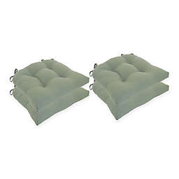 Arlee Home Fashions® Microfiber Chair Pad (Set of 4)