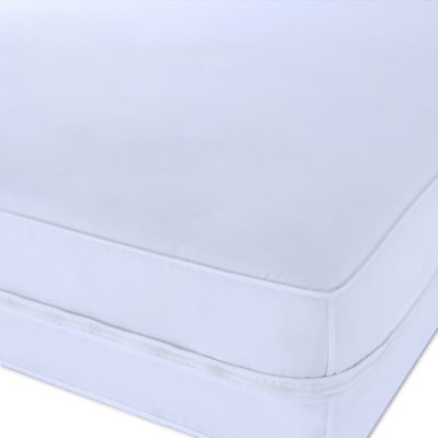 Clean Living Polyester Microfiber Stain and Water Resistant Mattress Protector