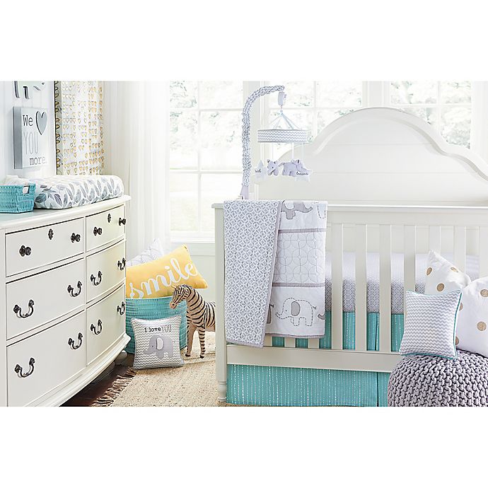 Alternate image 1 for Wendy Bellissimo™ Unisex Mix & Match Crib Bedding Collection in Grey/Yellow
