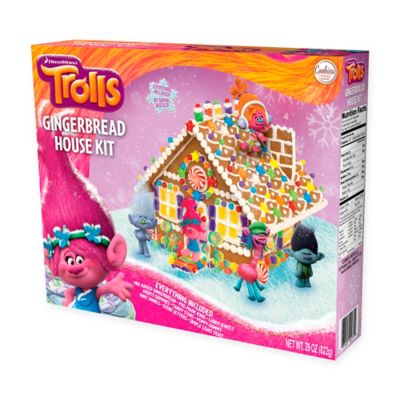 Customer Reviews: DreamWorks® Trolls Gingerbread House Kit - Bed Bath ...