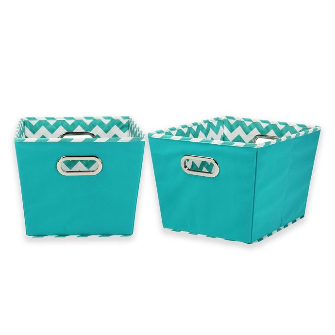 Household Essentials® Tapered Storage Bins (Set of 2) Bed Bath & Beyond