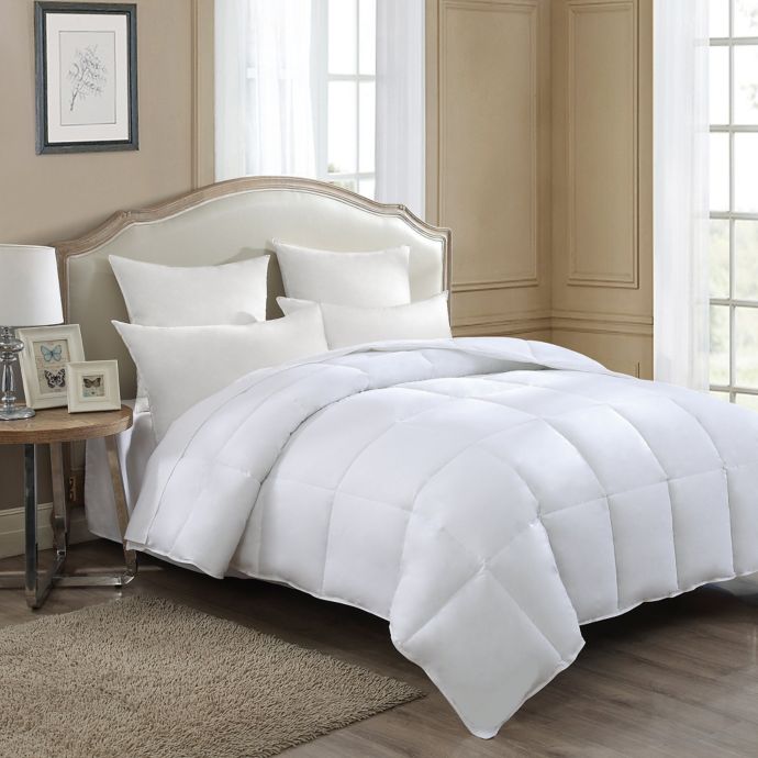 J Queen New York Down Comforter In White Bed Bath Beyond