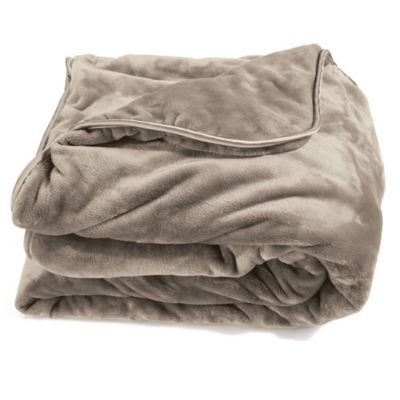 Brookstone® Weighted Blanket in Taupe | Bed Bath & Beyond