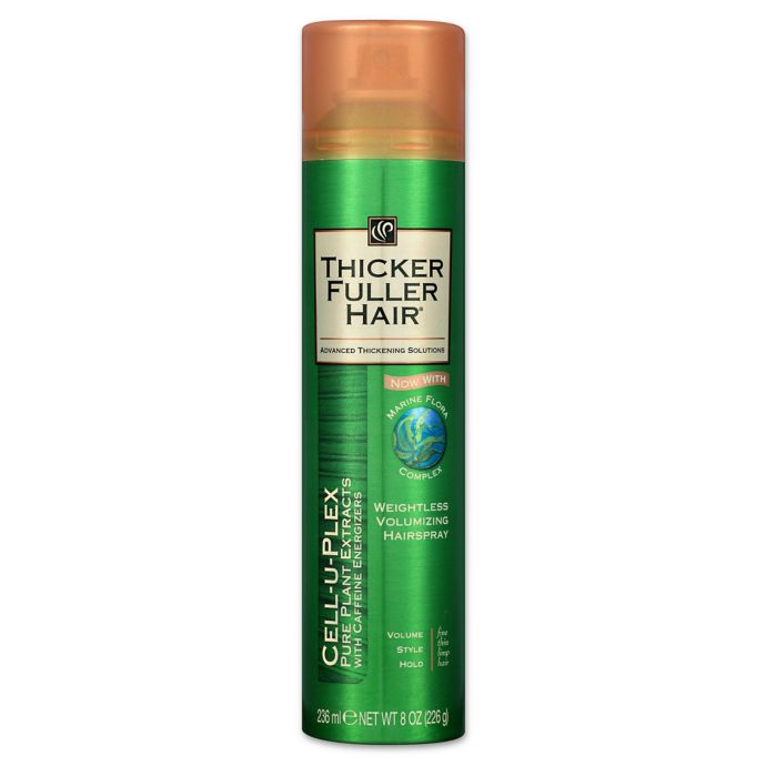 Thicker Fuller Hair 8 Oz Weightless Volumizing Hairspray With
