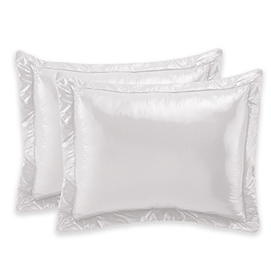 PUFF Ultra Light King Indoor/Outdoor Pillow Shams in White (Set of 2). View a larger version of this product image.