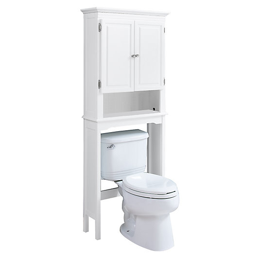 The Toilet Space Saver, Bed Bath And Beyond Cabinet Storage