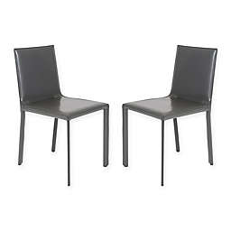 Eurostyle™ Eysen Leather Dining Chairs