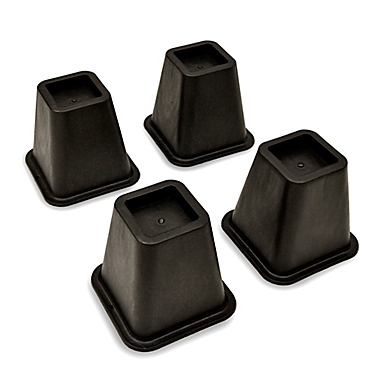 Bios Living Bedroom Manager Bed Risers (Set of 4). View a larger version of this product image.