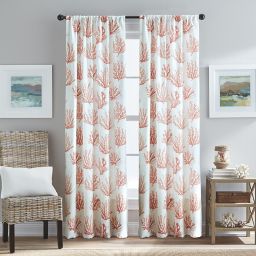 Coral Curtains | Bed Bath & Beyond