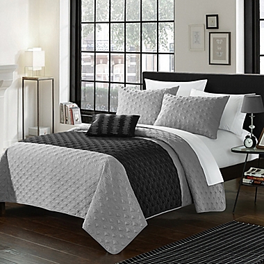 Chic Home Jaxton 4-Piece Quilt Set. View a larger version of this product image.