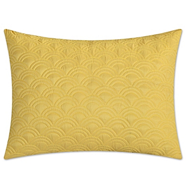 Chic Home Jaxton 4-Piece Queen Quilt Set in Yellow. View a larger version of this product image.