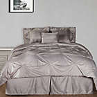 Alternate image 1 for Pintuck Plush 6-Piece Twin Comforter Set in Silver