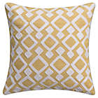Alternate image 0 for KAS Seneca 16-Inch Twill Tape Throw Pillow in Yellow