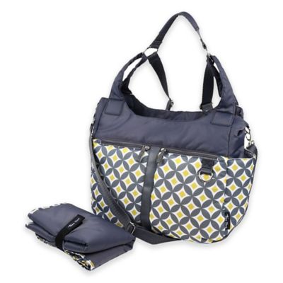yellow diaper bag