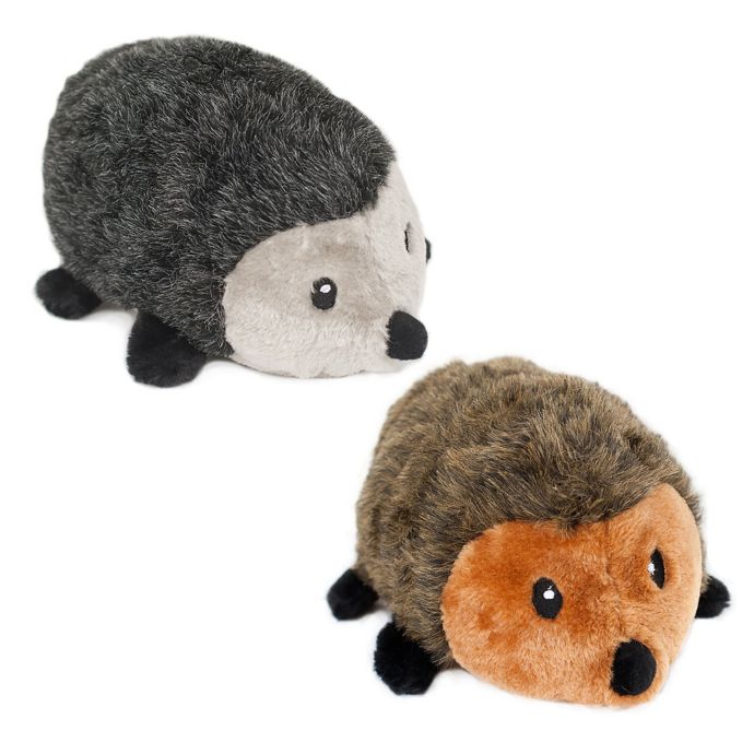 hedgehog plush dog toy