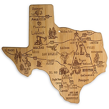 Totally Bamboo&reg; Texas Destination Cutting/Serving Board. View a larger version of this product image.