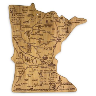 Totally Bamboo&reg; Minnesota Destination Cutting/Serving Board