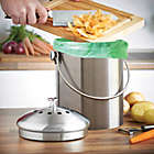 Alternate image 1 for Natural Home Products Recycled Stainless Steel Compost Bin