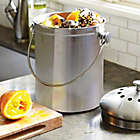 Alternate image 2 for Natural Home Products Recycled Stainless Steel Compost Bin
