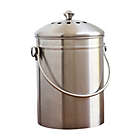 Alternate image 3 for Natural Home Products Recycled Stainless Steel Compost Bin