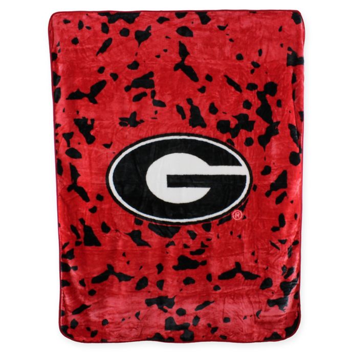 University of Oversized Soft Raschel Throw Blanket Bed Bath